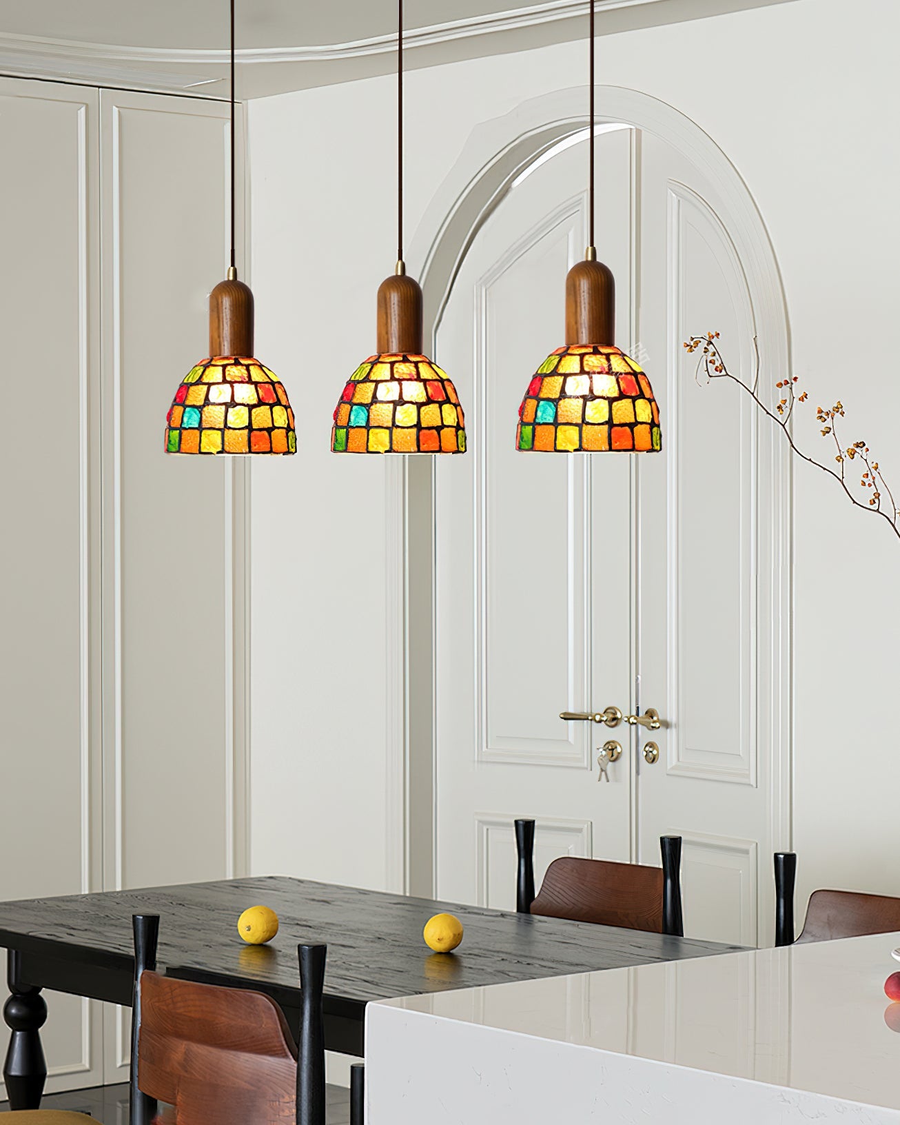 Klima Bohemian Glass Pendant Light