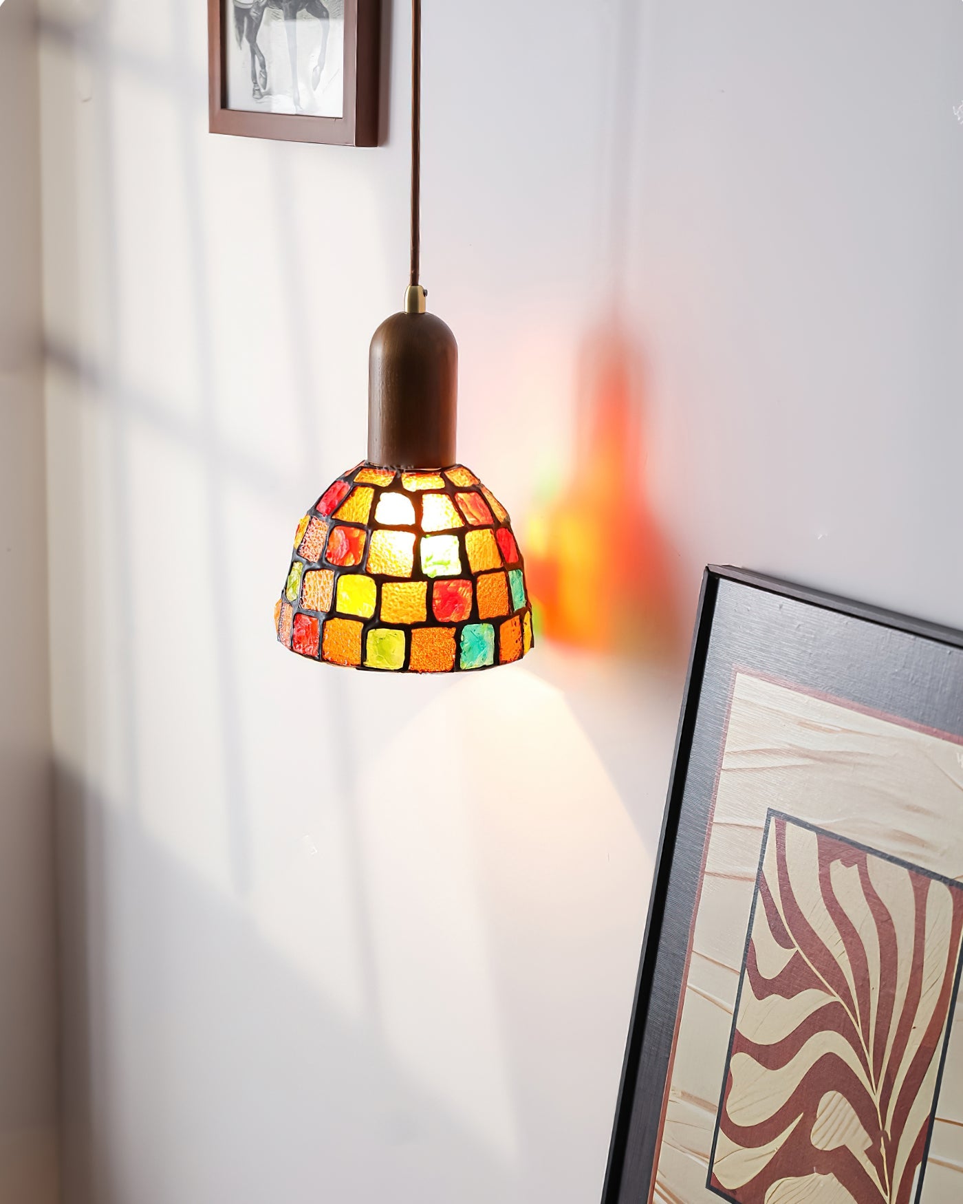 Klima Bohemian Glass Pendant Light