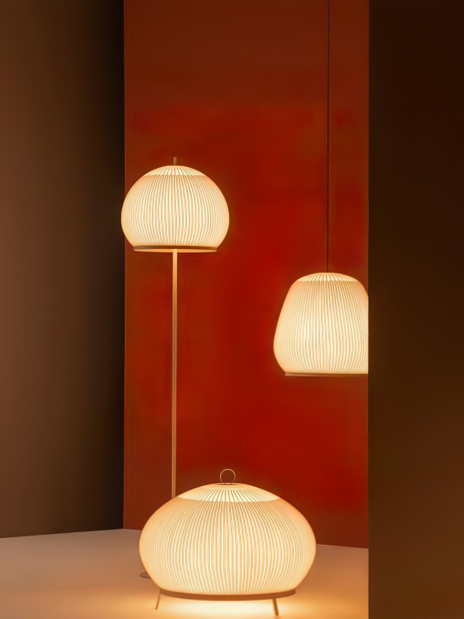 Lantern Knit Table Lamp - Blowlighting