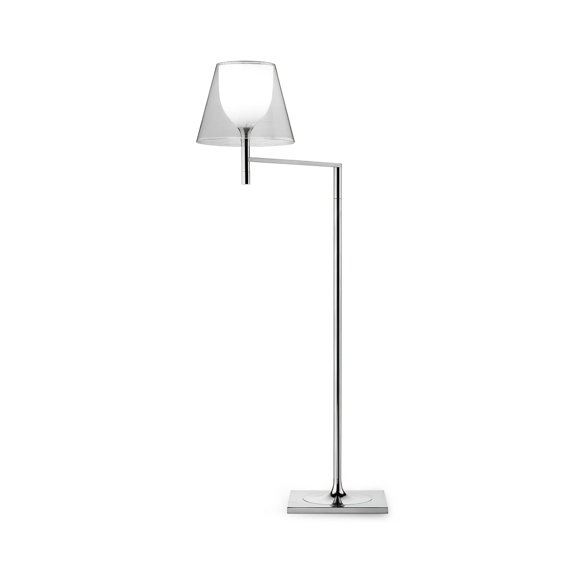 Chrome Prism Bending Floor Light - Blowlighting