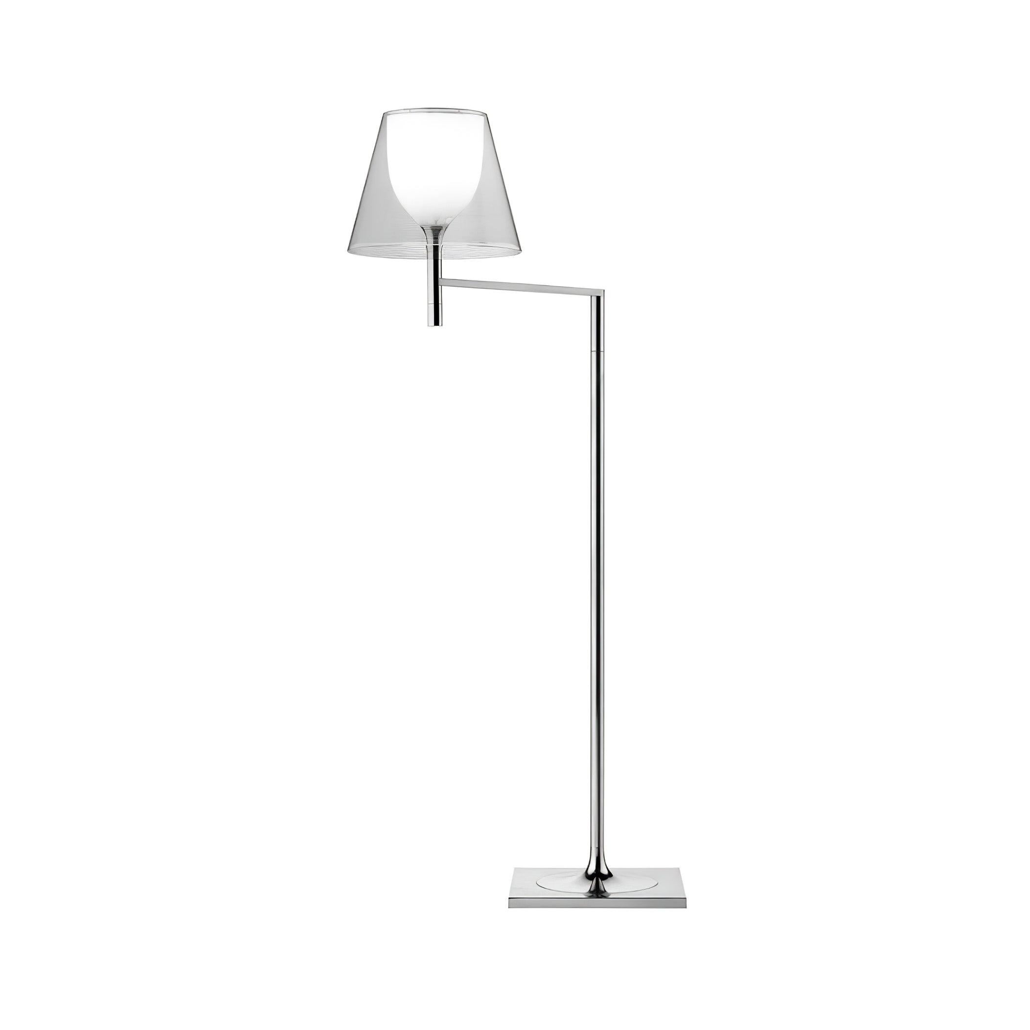 Chrome Prism Bending Floor Light - Blowlighting