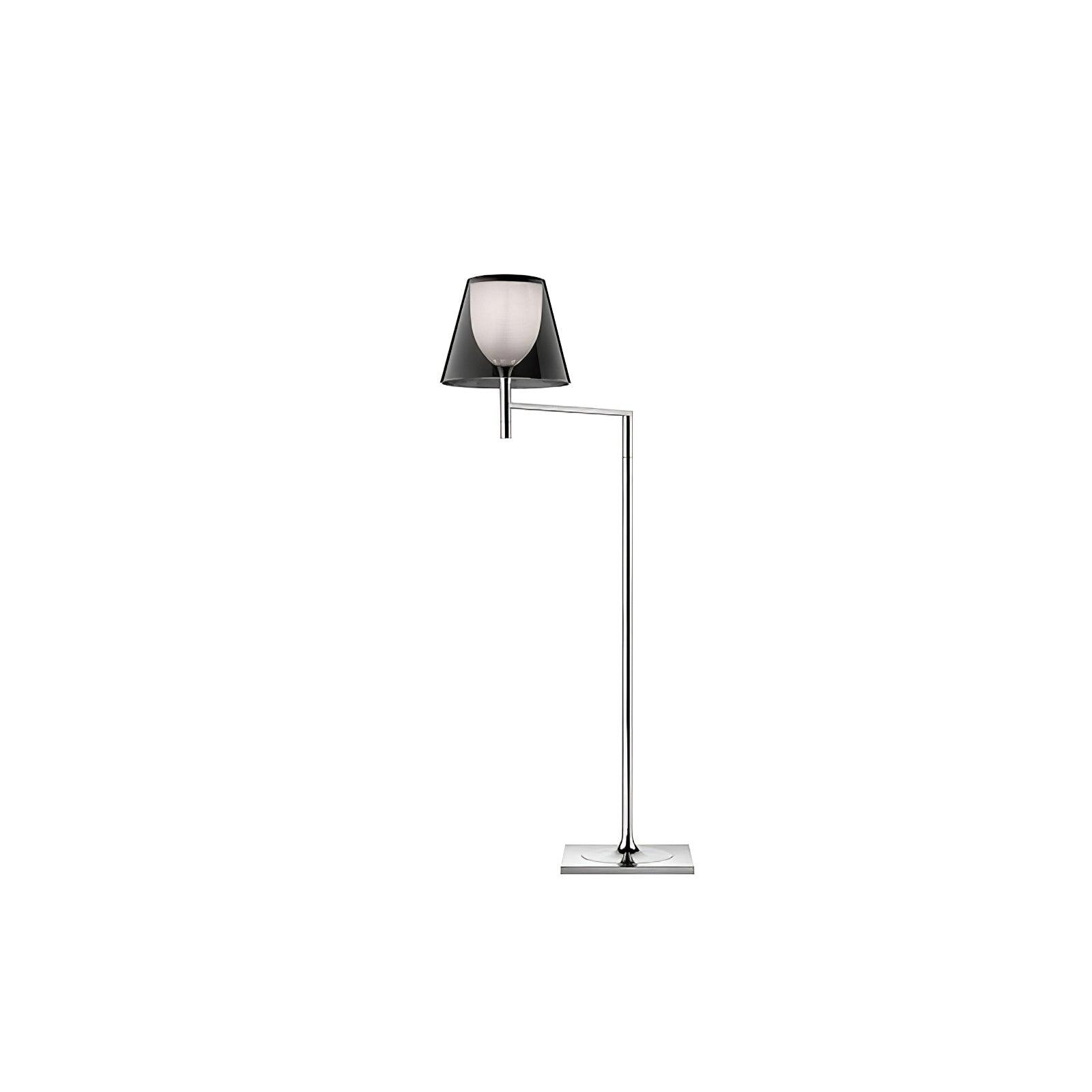 Chrome Prism Bending Floor Light - Blowlighting