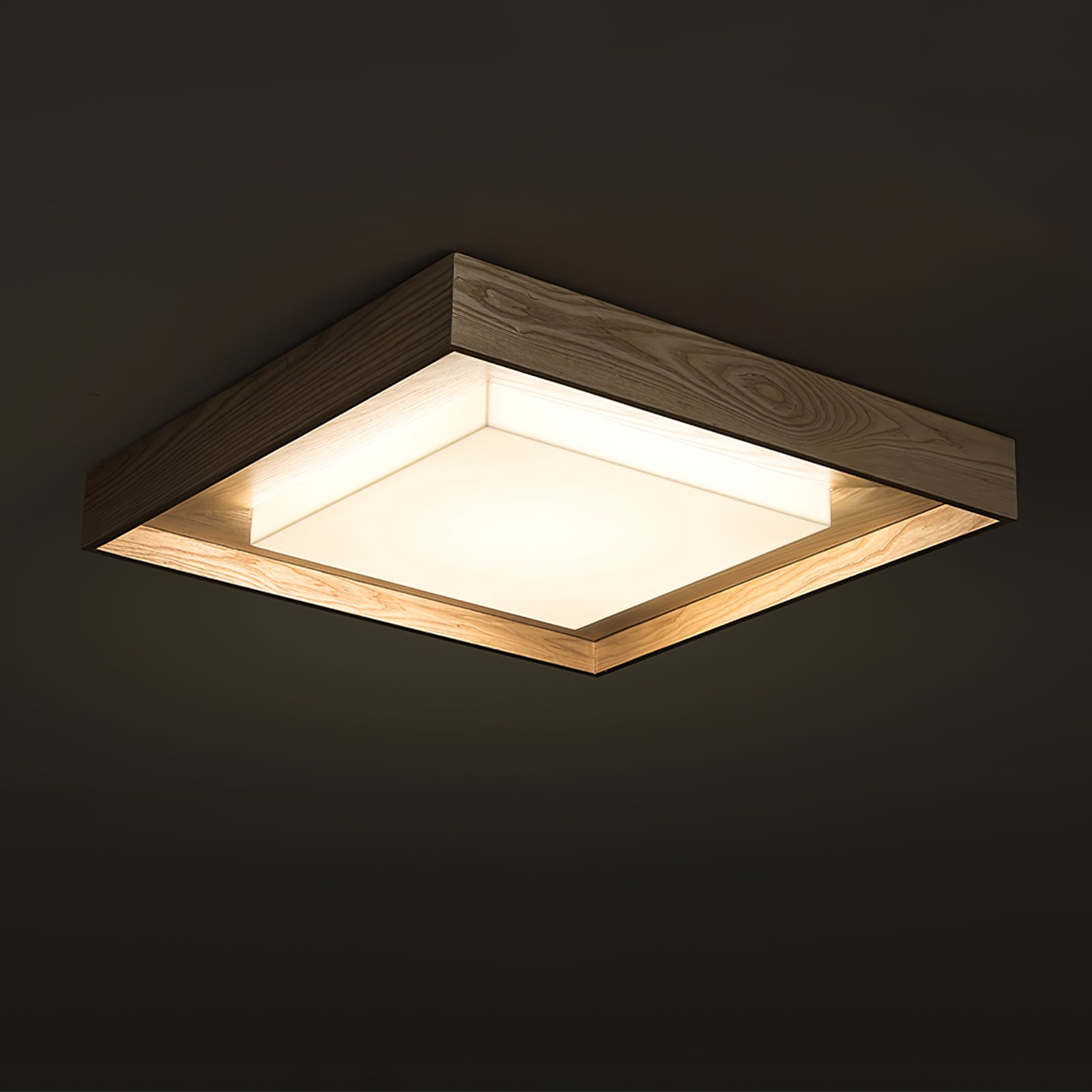Auro Rustic Wood Ceiling Light - Blowlighting