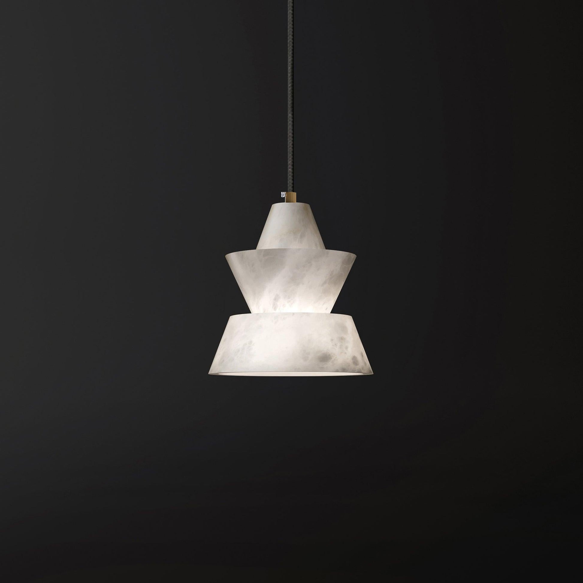 Strata Alabaster Pendant Light - Blowlighting