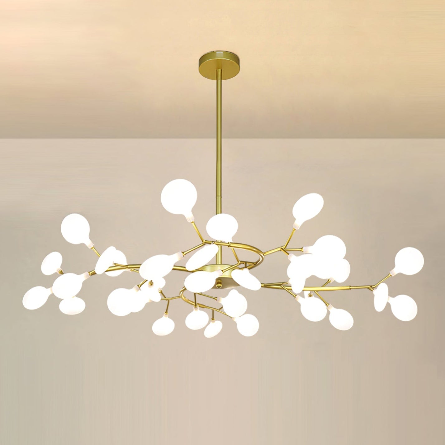 LED Firefly Sputnik Chandelier - Blowlighting