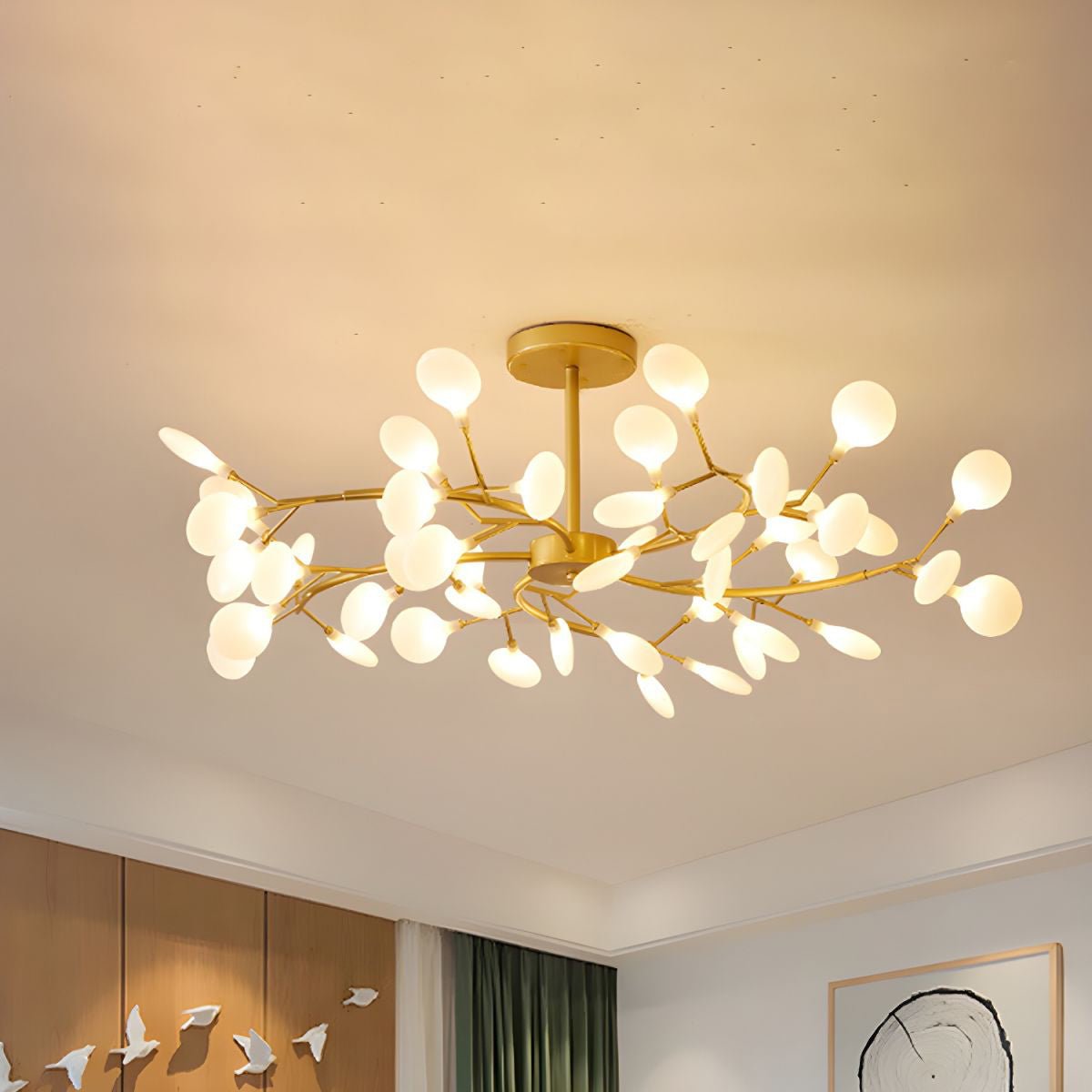 LED Firefly Sputnik Chandelier - Blowlighting