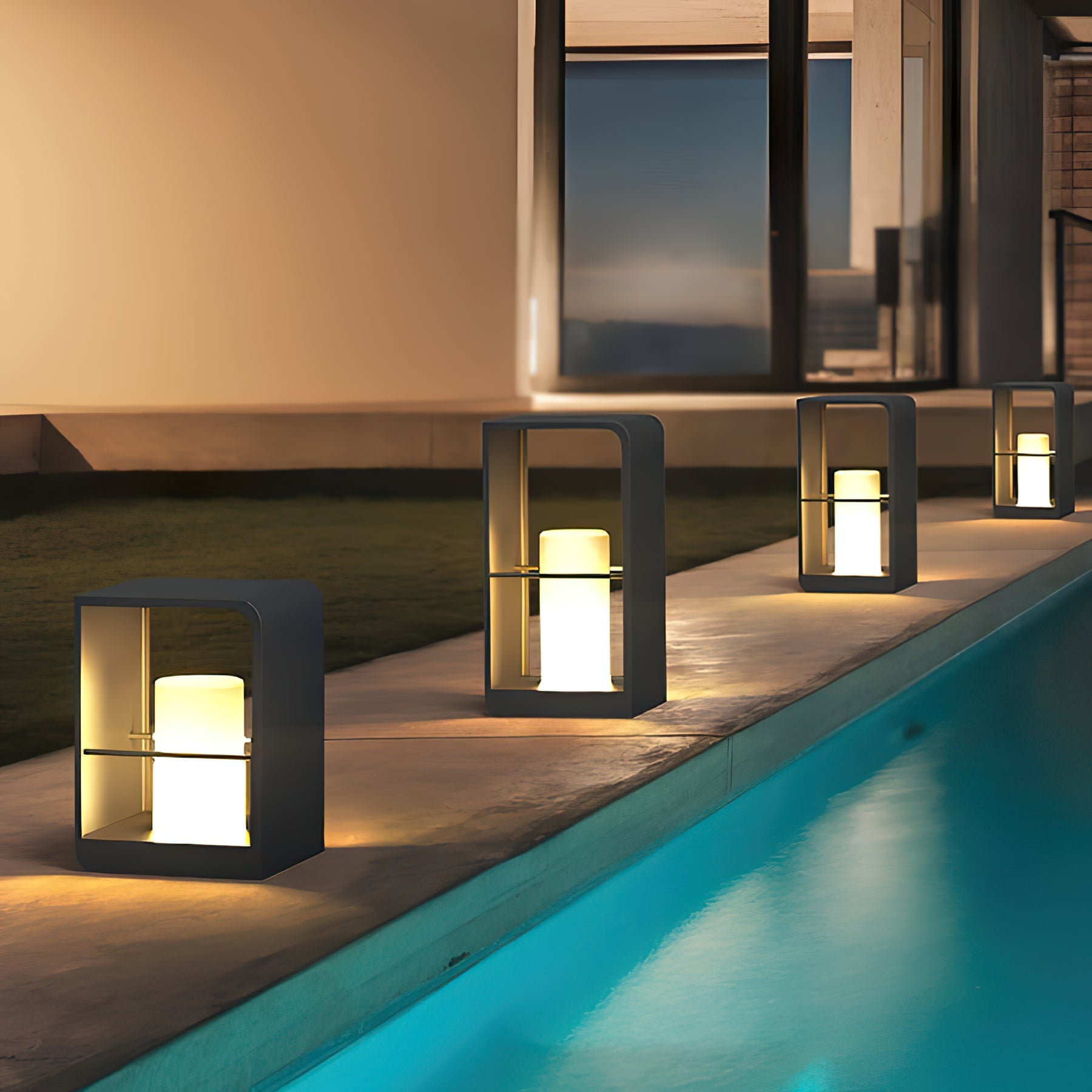 LED Lantern Garden Outdoor Light - Blowlighting