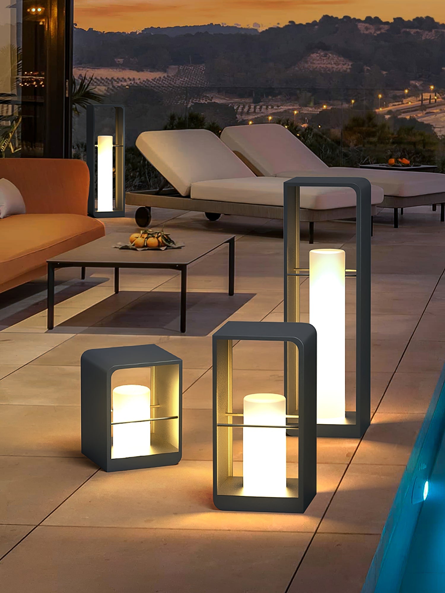 LED Lantern Garden Outdoor Light - Blowlighting