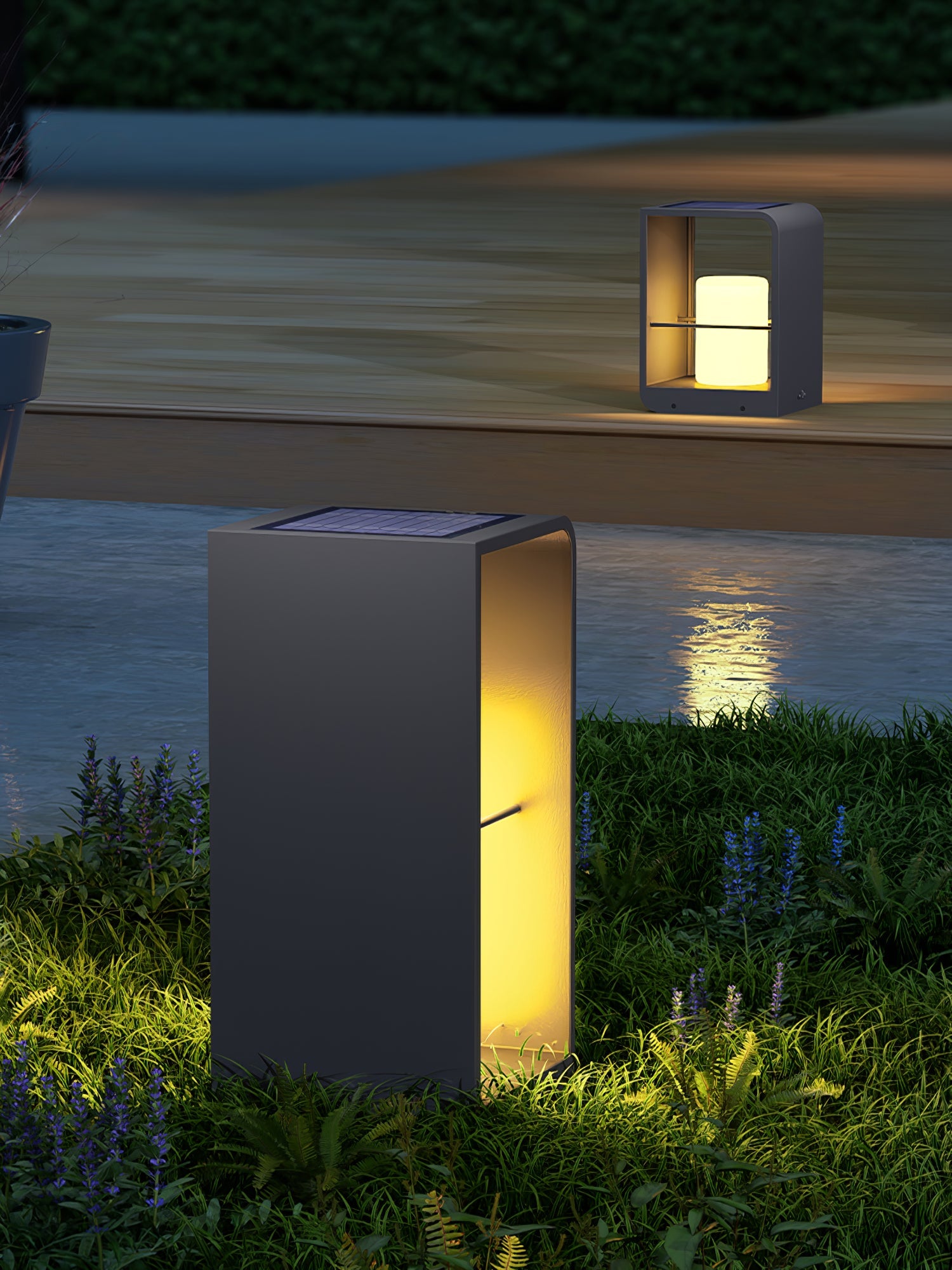 Zephyra Garden Solar Outdoor Light - Blowlighting