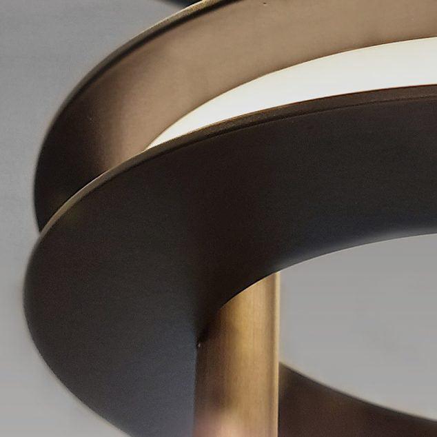 Aurora Chandelier Ring Layered Minimalist - Blowlighting