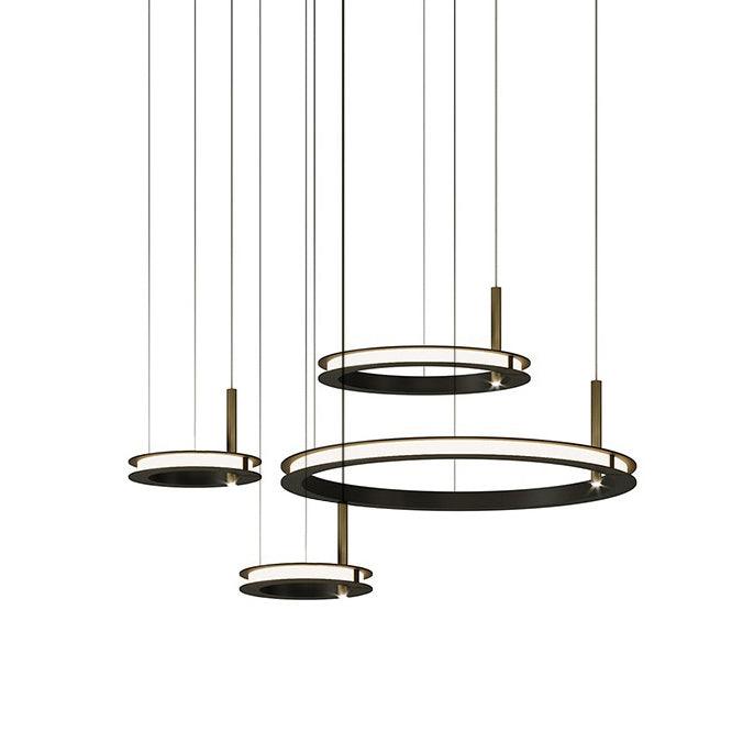 Aurora Chandelier Ring Layered Minimalist - Blowlighting