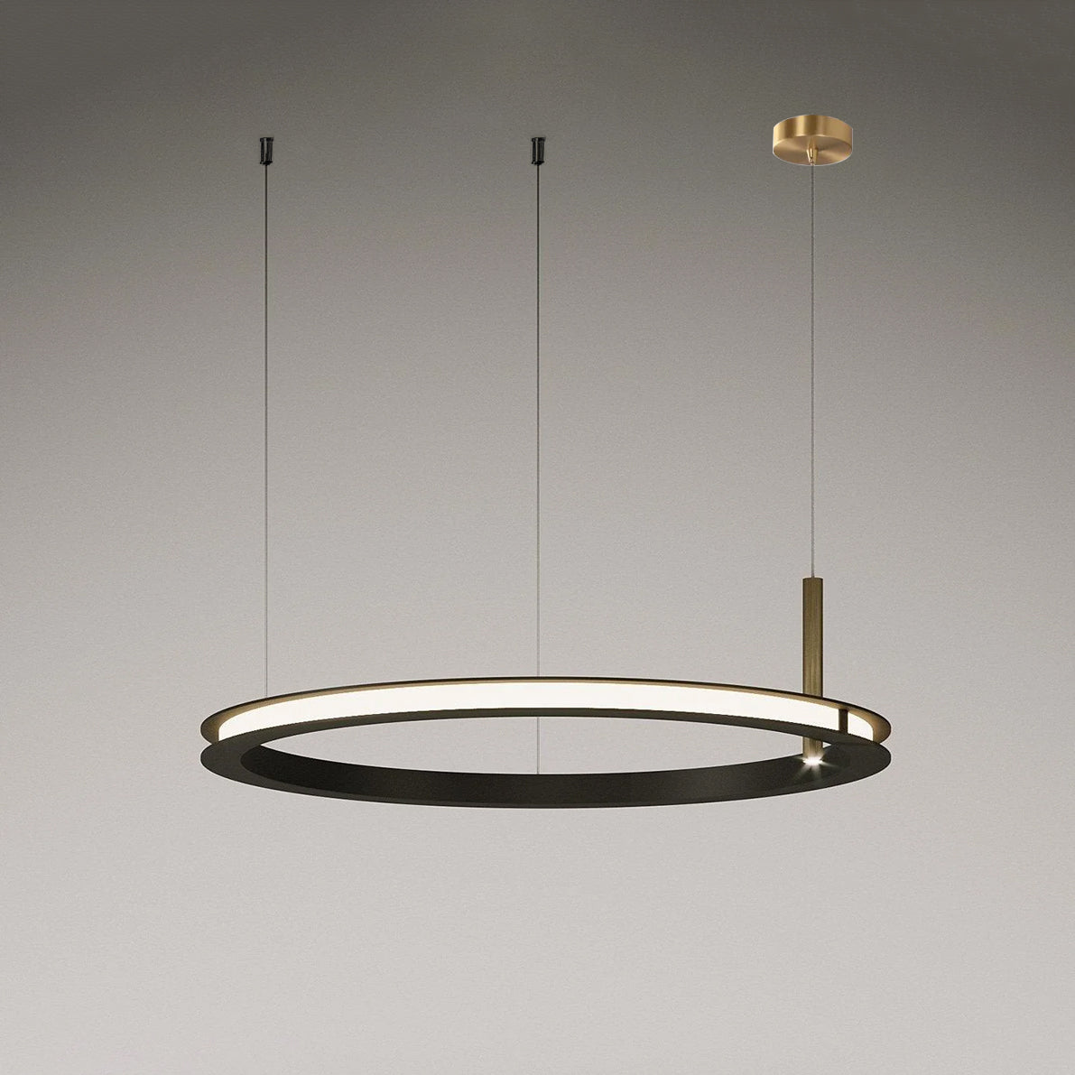 Aurora Chandelier Ring Layered Minimalist - Blowlighting