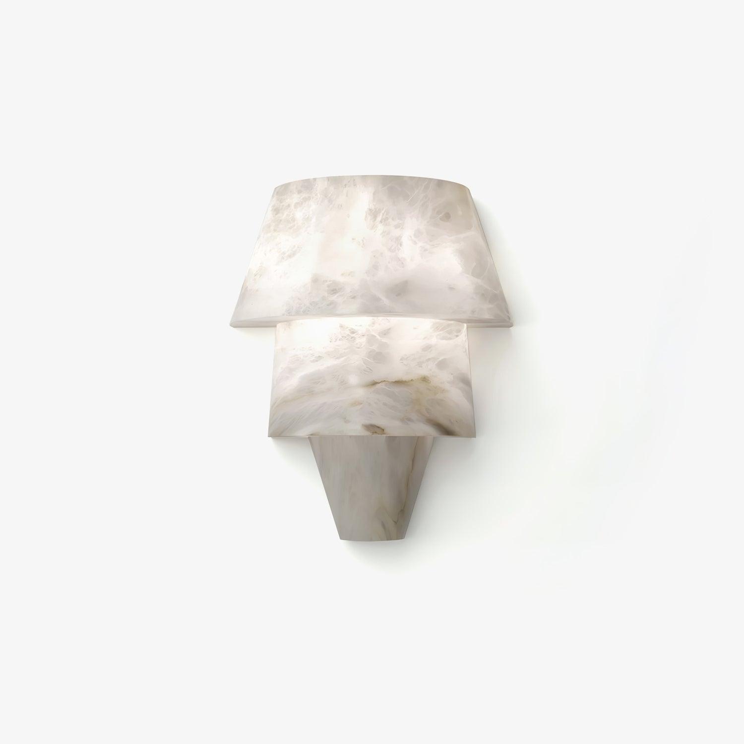 Vyloren Tiered Alabaster Wall Light - Blowlighting