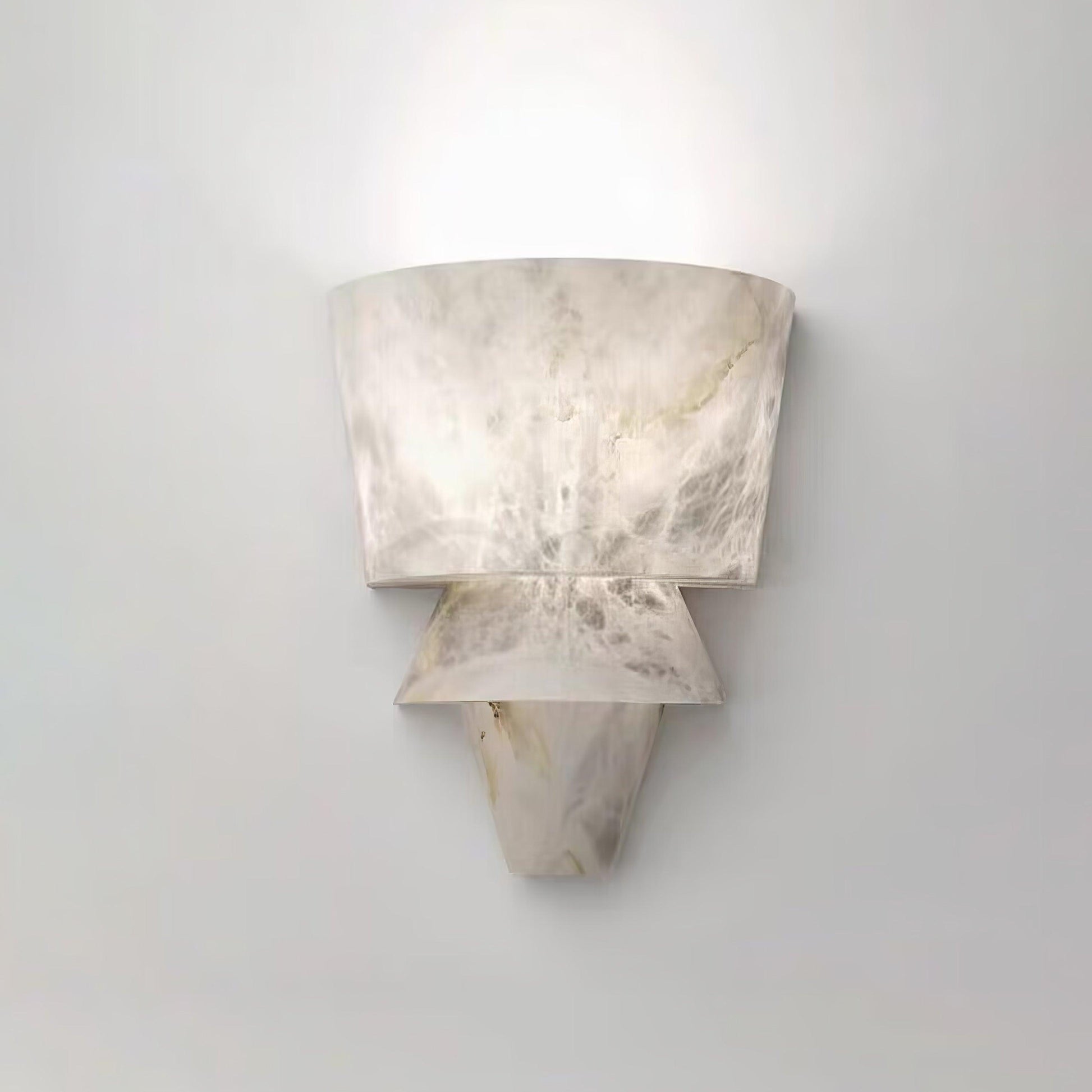 Vyloren Tiered Alabaster Wall Light - Blowlighting
