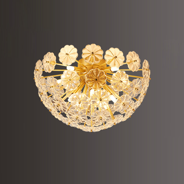 Lamina Vintage Glass Ceiling Light