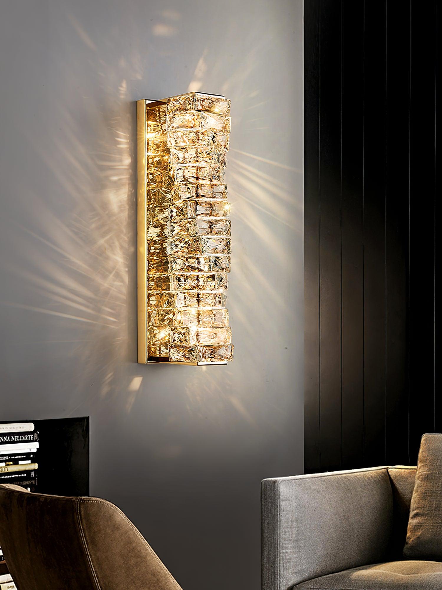 Laminated Crystal Wall Light - Blowlighting
