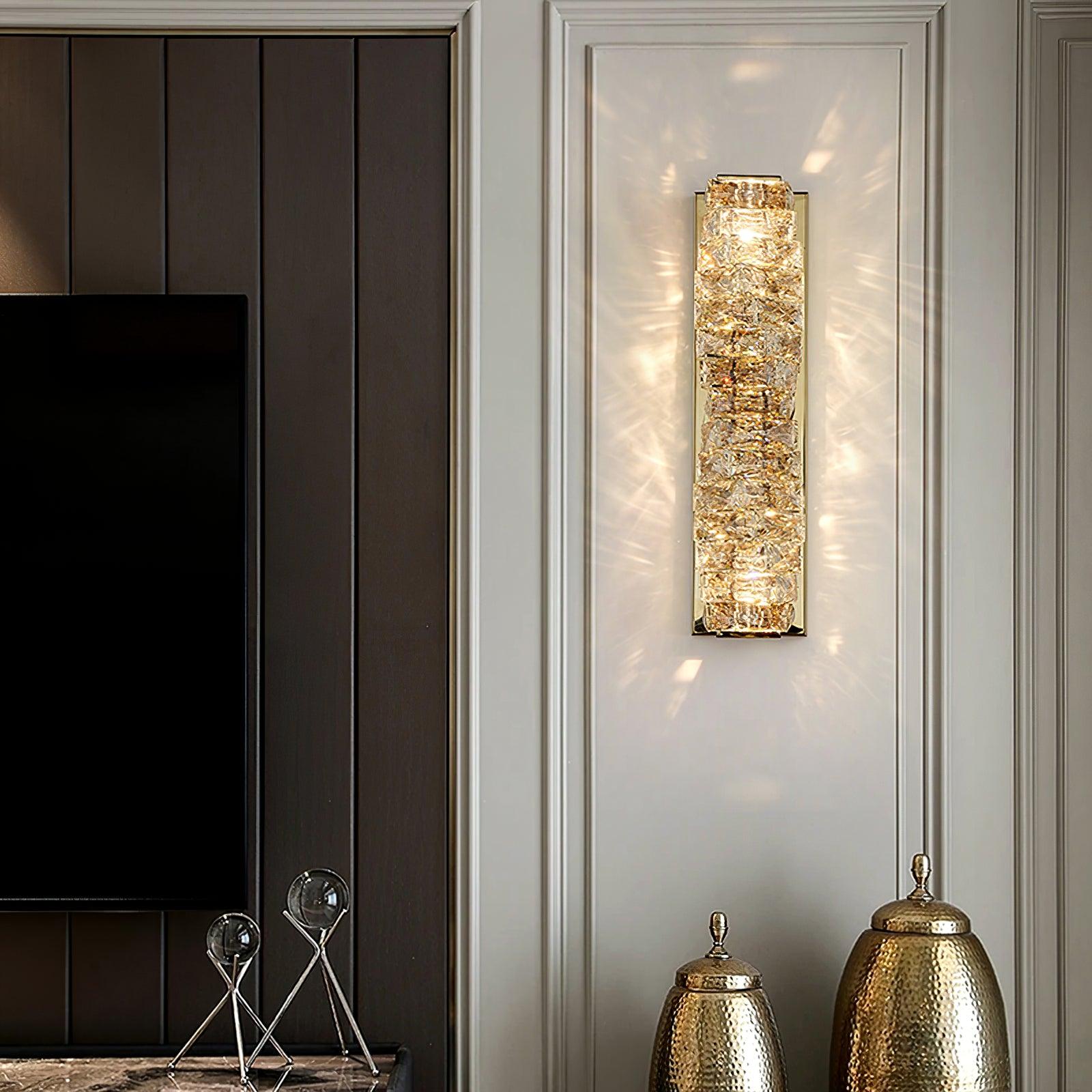 Laminated Crystal Wall Light - Blowlighting