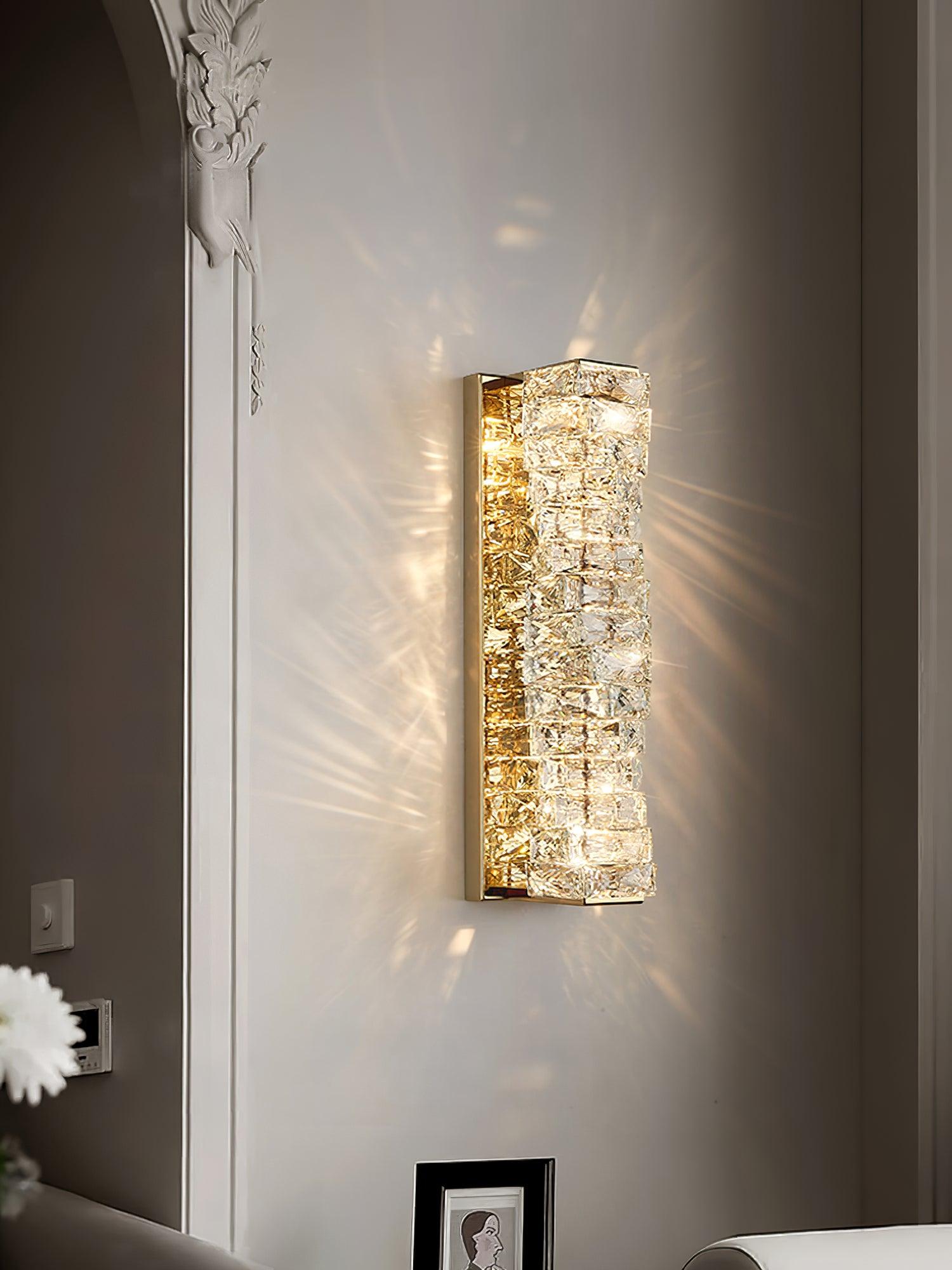 Laminated Crystal Wall Light - Blowlighting