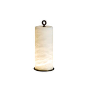 Lampa Contemporary Art Copper Desc Alabaster Table Light