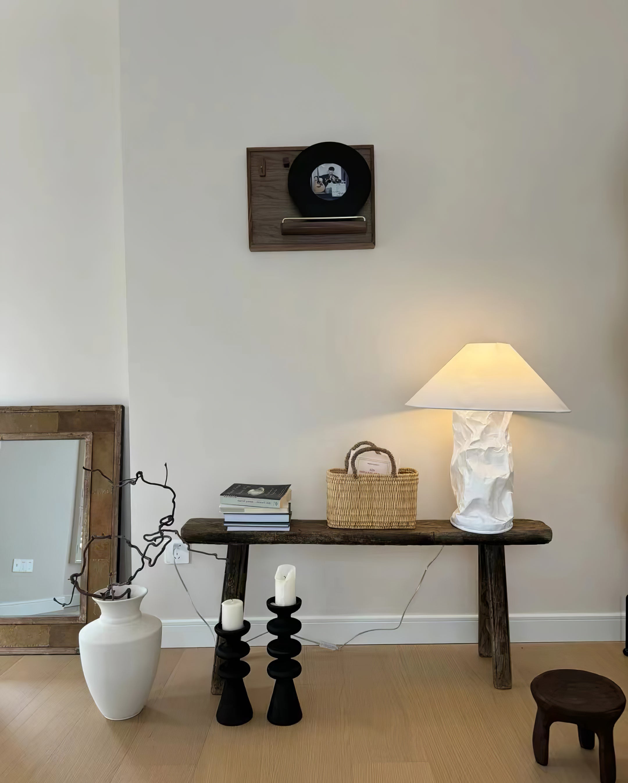 Crinkle Paper Table Lamp - Blowlighting