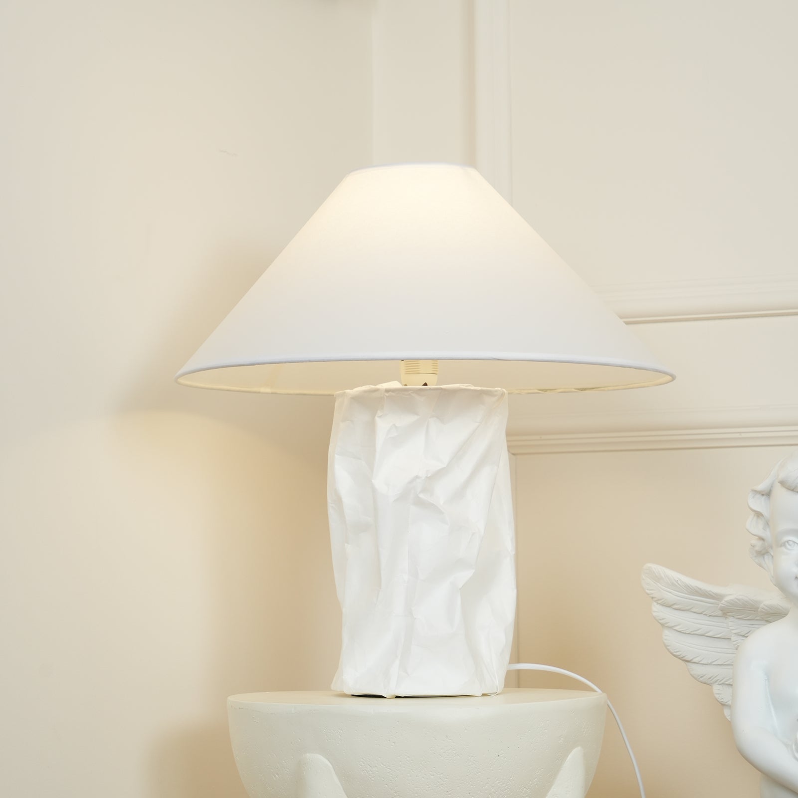 Crinkle Paper Table Lamp - Blowlighting