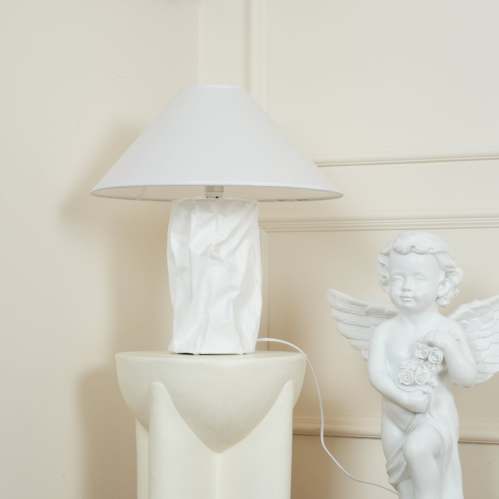 Crinkle Paper Table Lamp - Blowlighting