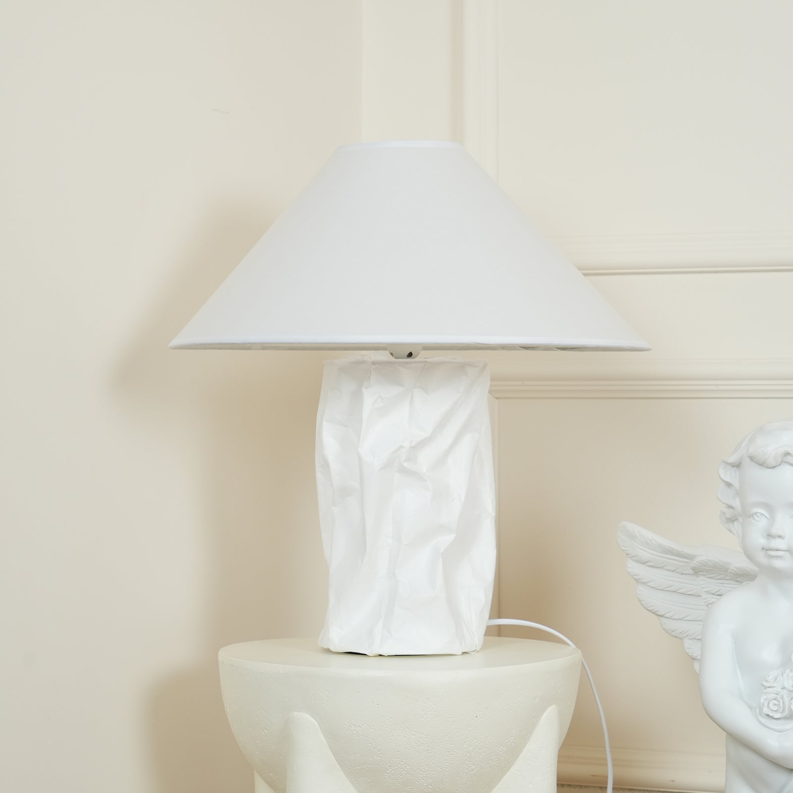 Crinkle Paper Table Lamp - Blowlighting