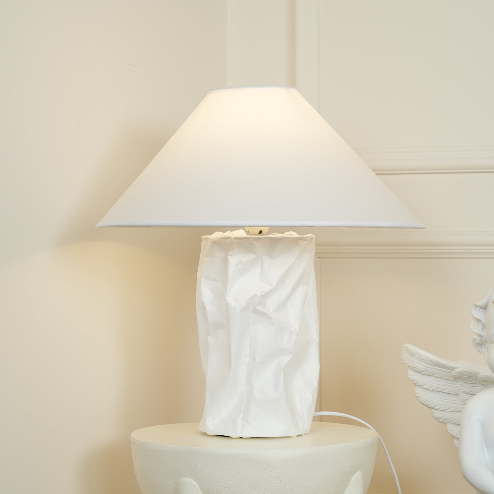 Crinkle Paper Table Lamp - Blowlighting