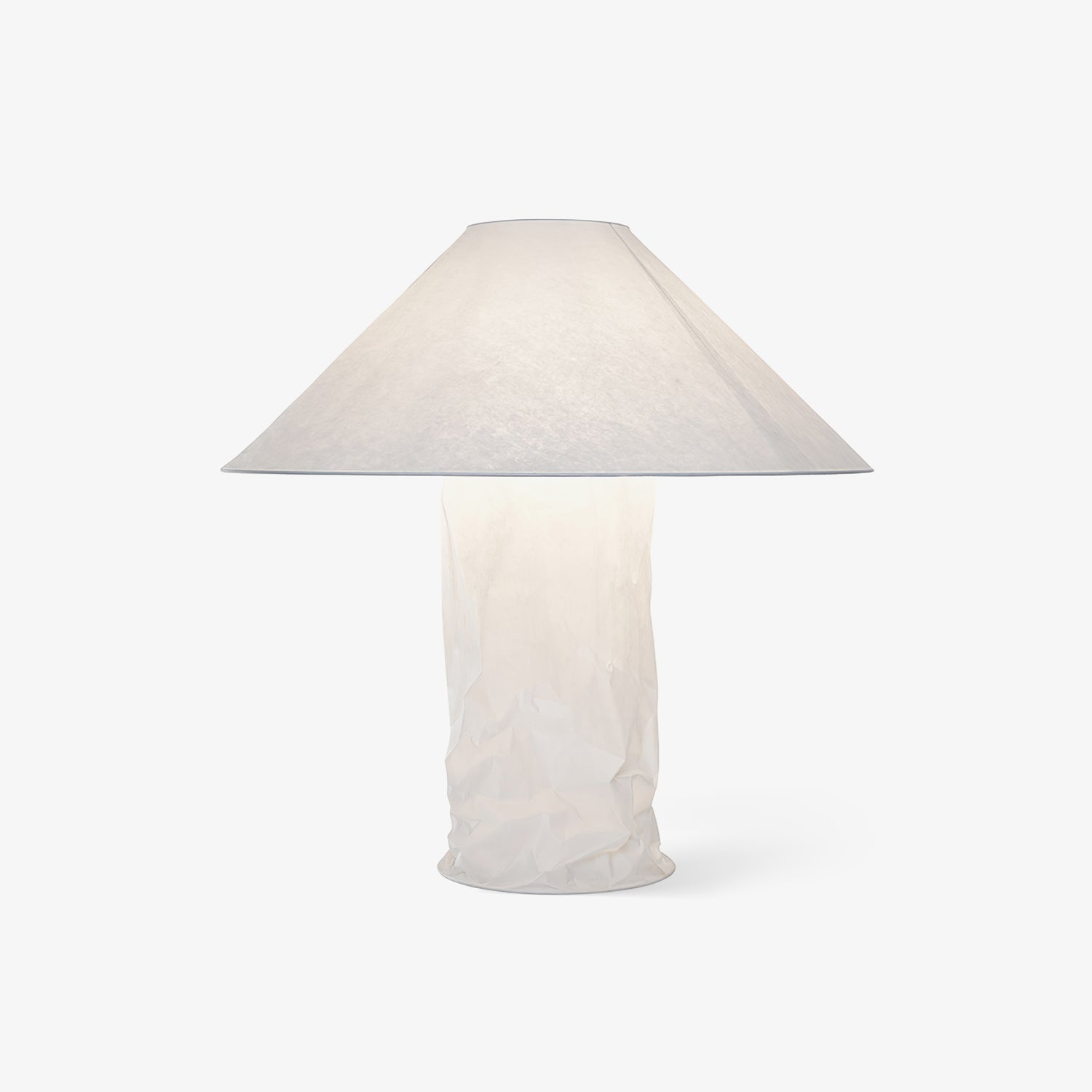 Crinkle Paper Table Lamp - Blowlighting