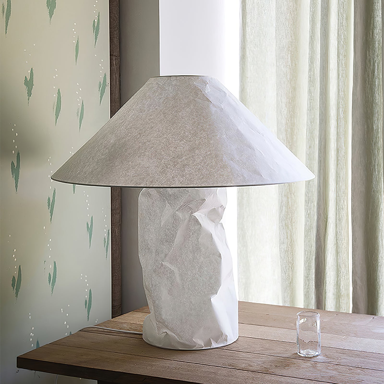 Crinkle Paper Table Lamp - Blowlighting