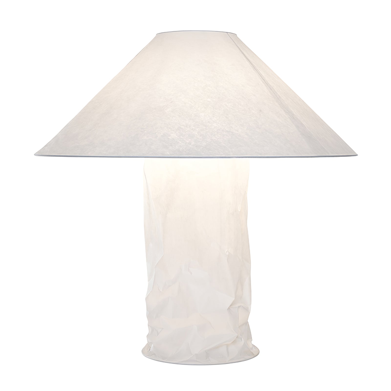 Crinkle Paper Table Lamp - Blowlighting