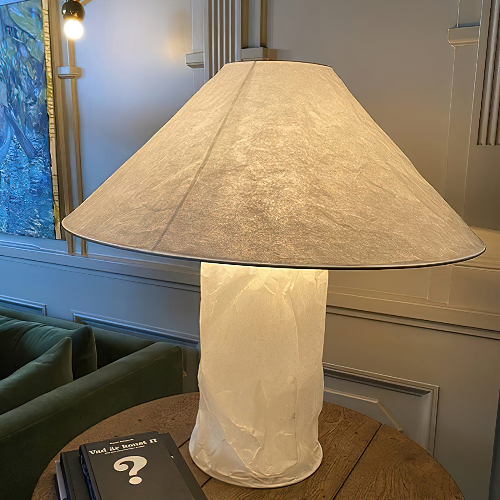 Crinkle Paper Table Lamp - Blowlighting