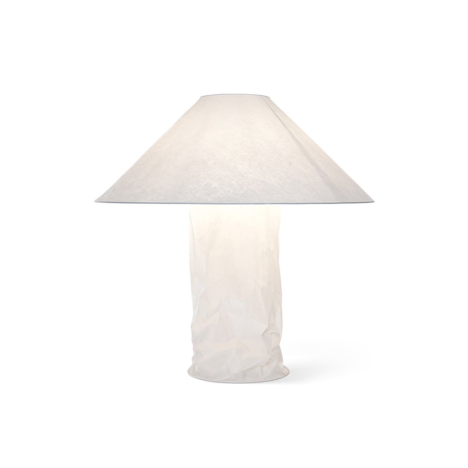 Crinkle Paper Table Lamp - Blowlighting