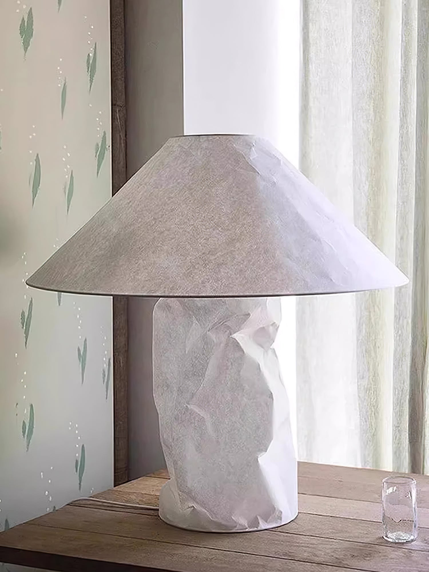 Crinkle Paper Table Lamp - Blowlighting