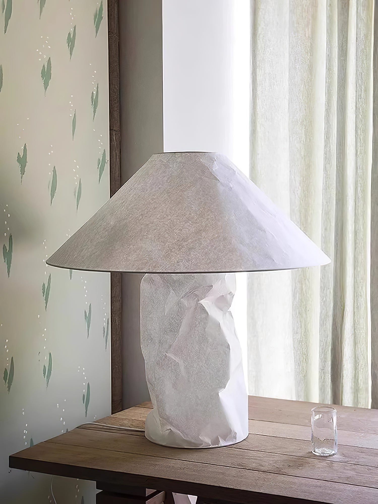 Crinkle Paper Table Lamp - Blowlighting