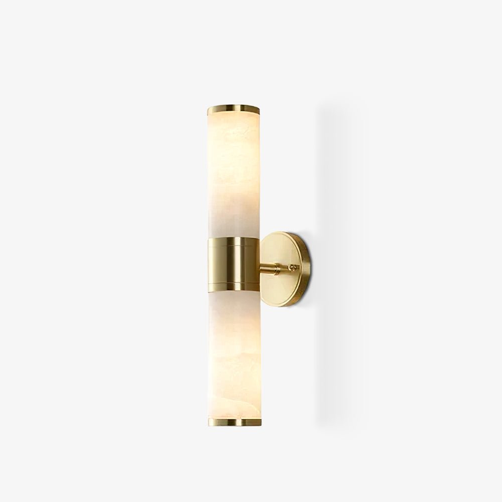 Kaia Minimalist Alabaster Wall Lamp - Blowlighting