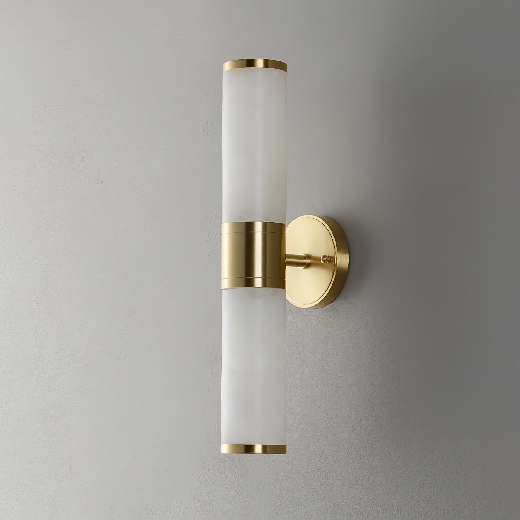 Kaia Minimalist Alabaster Wall Lamp - Blowlighting