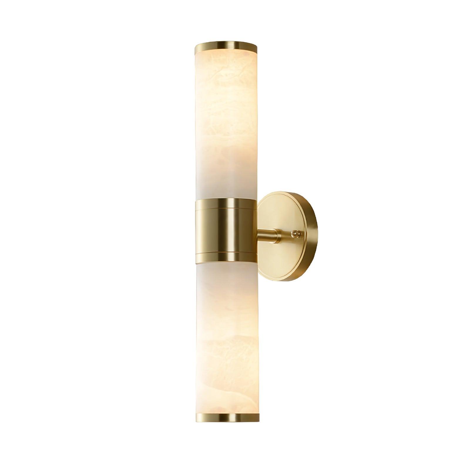Kaia Minimalist Alabaster Wall Lamp - Blowlighting