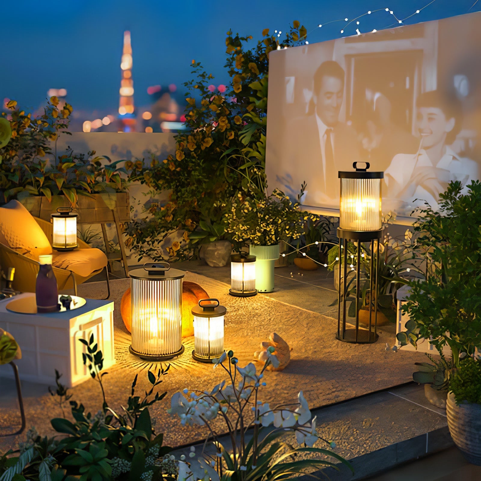 Lantern Garden Outdoor Light - Blowlighting