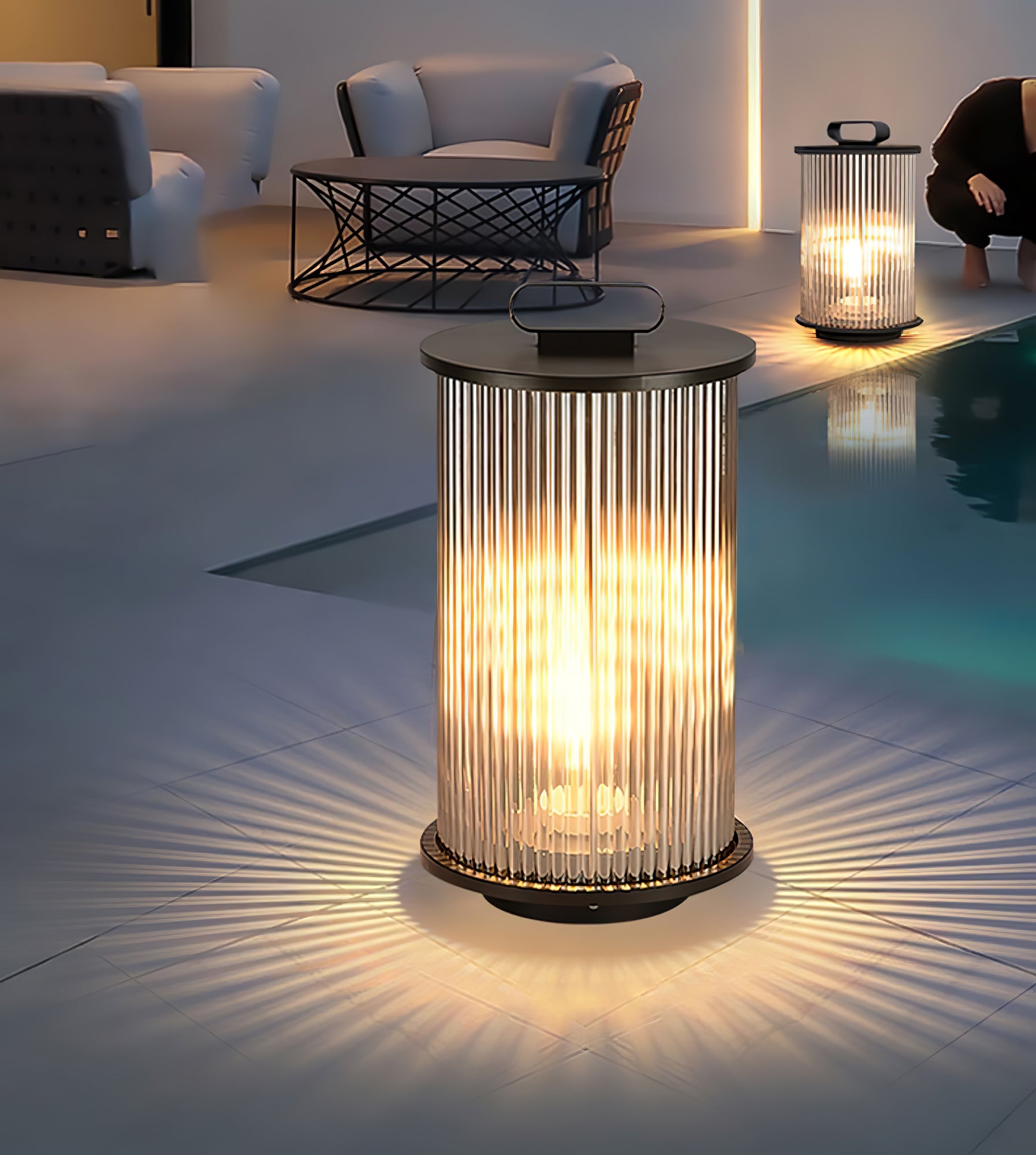 Lantern Garden Solar Outdoor Light - Blowlighting