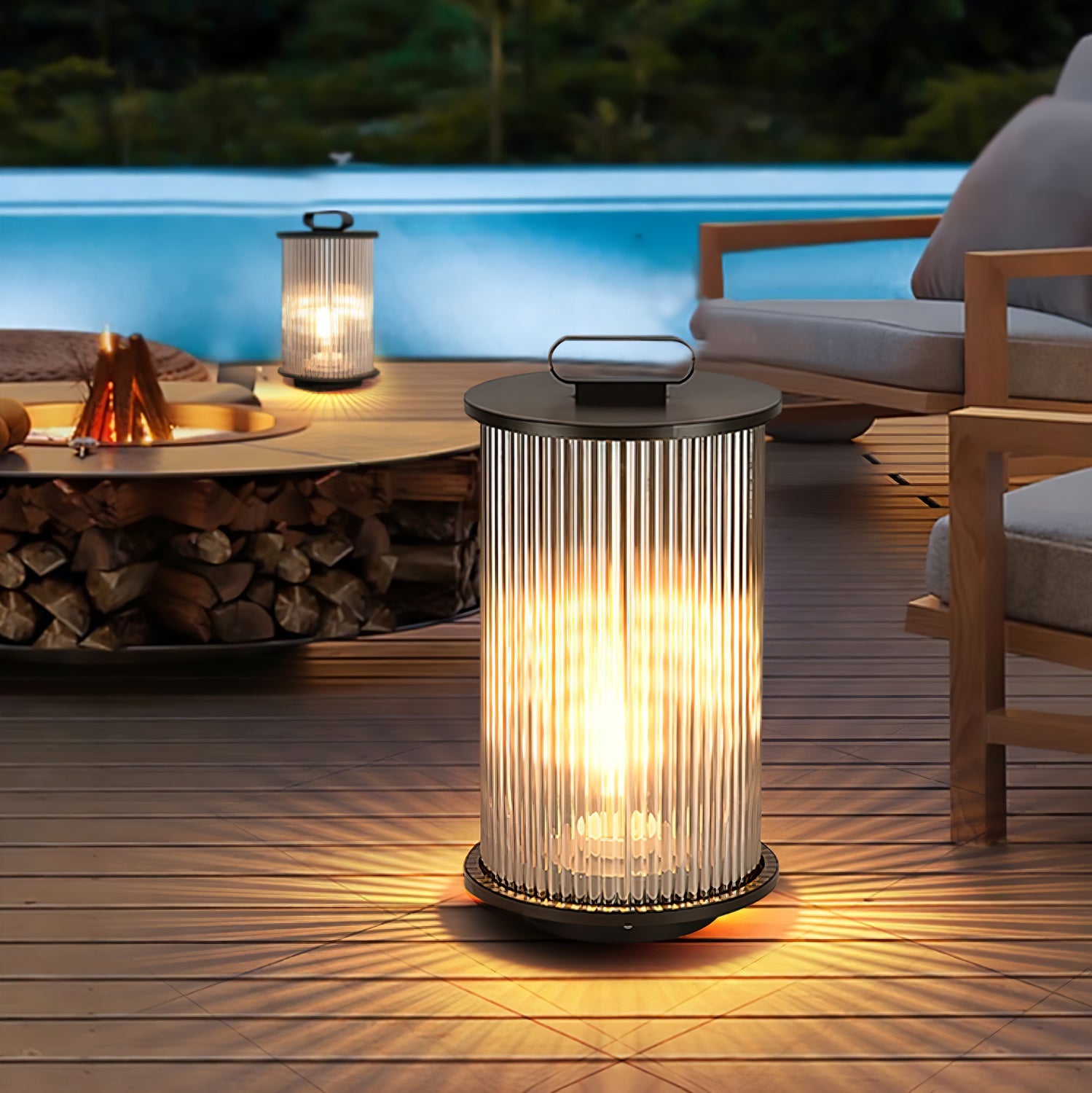 Lantern Garden Solar Outdoor Light - Blowlighting