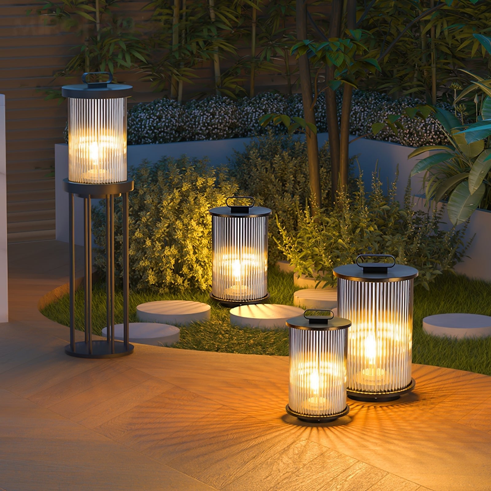 Lantern Garden Solar Outdoor Light - Blowlighting