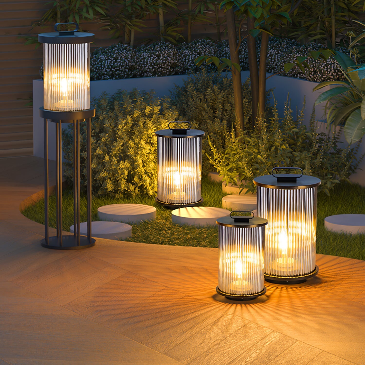Lantern Garden Solar Outdoor Light - Blowlighting