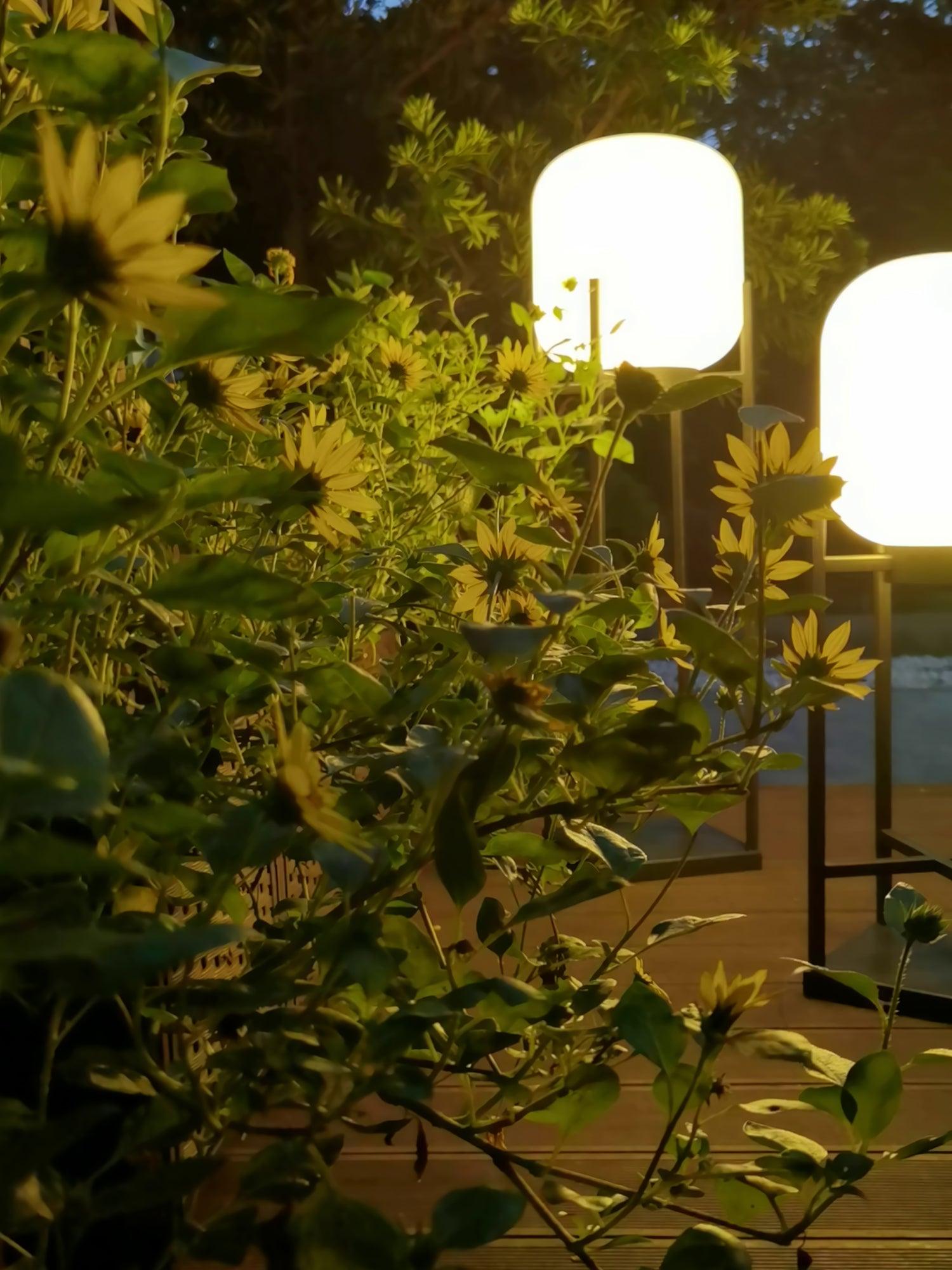 Lantern Outdoor Solar Floor Lamp - Blowlighting
