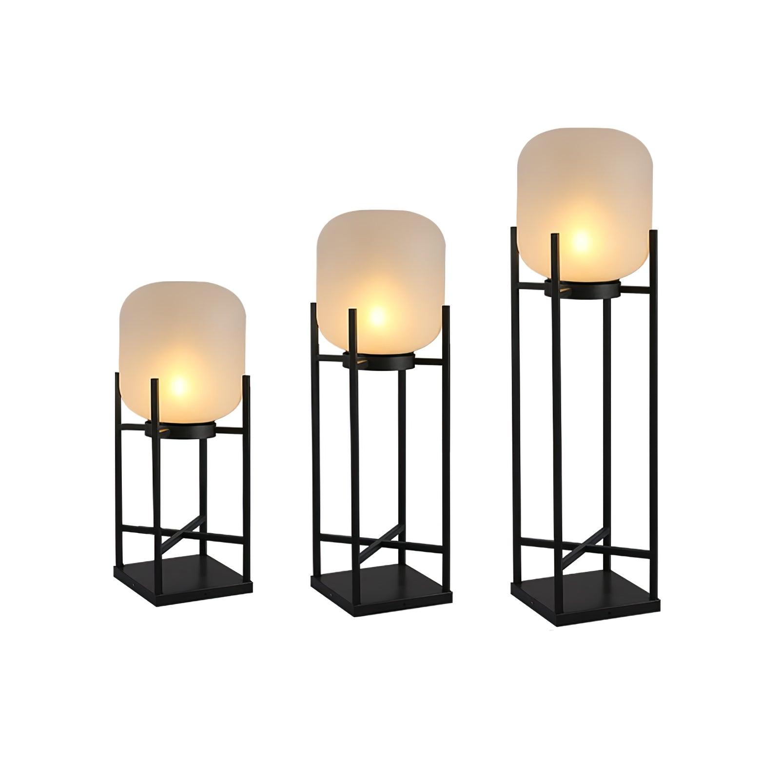 Lantern Outdoor Solar Floor Lamp - Blowlighting