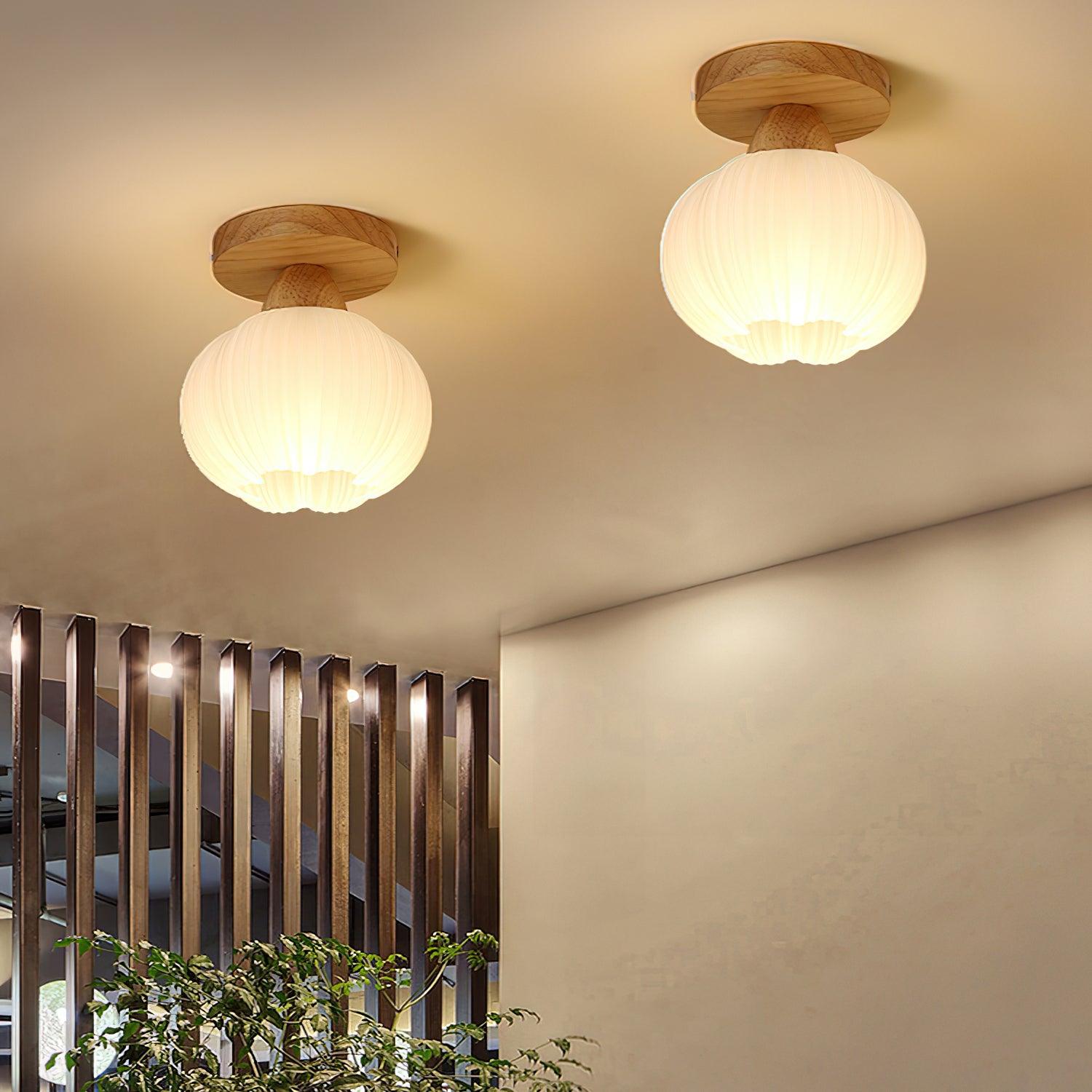 Large Flower Bag Ceiling Lamp - Blowlighting