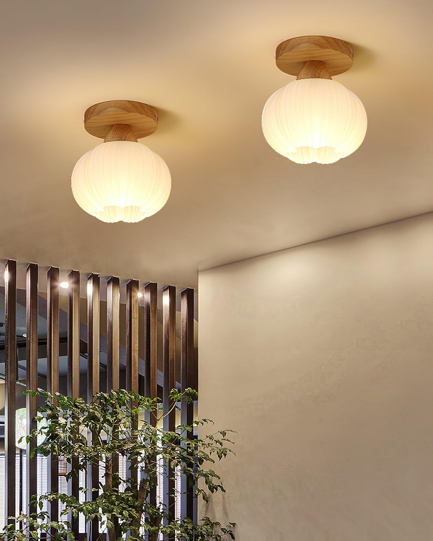 Large Flower Bag Ceiling Lamp - Blowlighting
