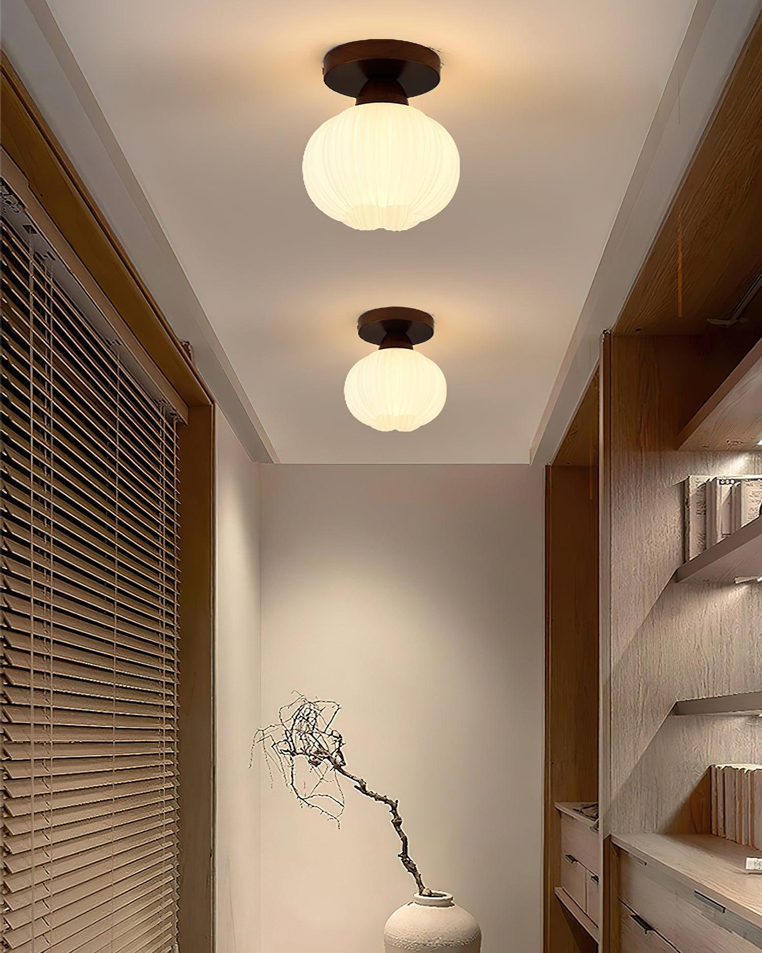 Large Flower Bag Ceiling Lamp - Blowlighting