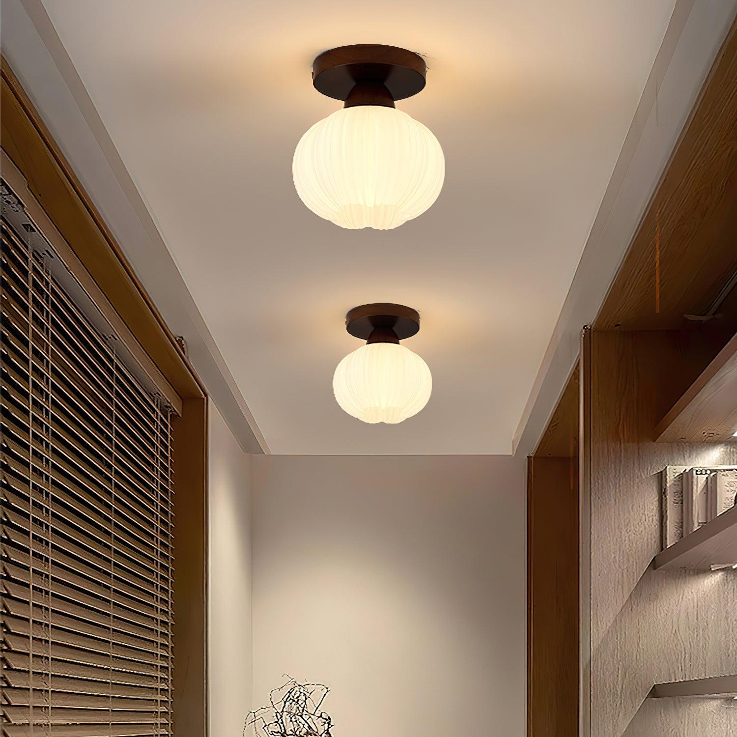 Large Flower Bag Ceiling Lamp - Blowlighting