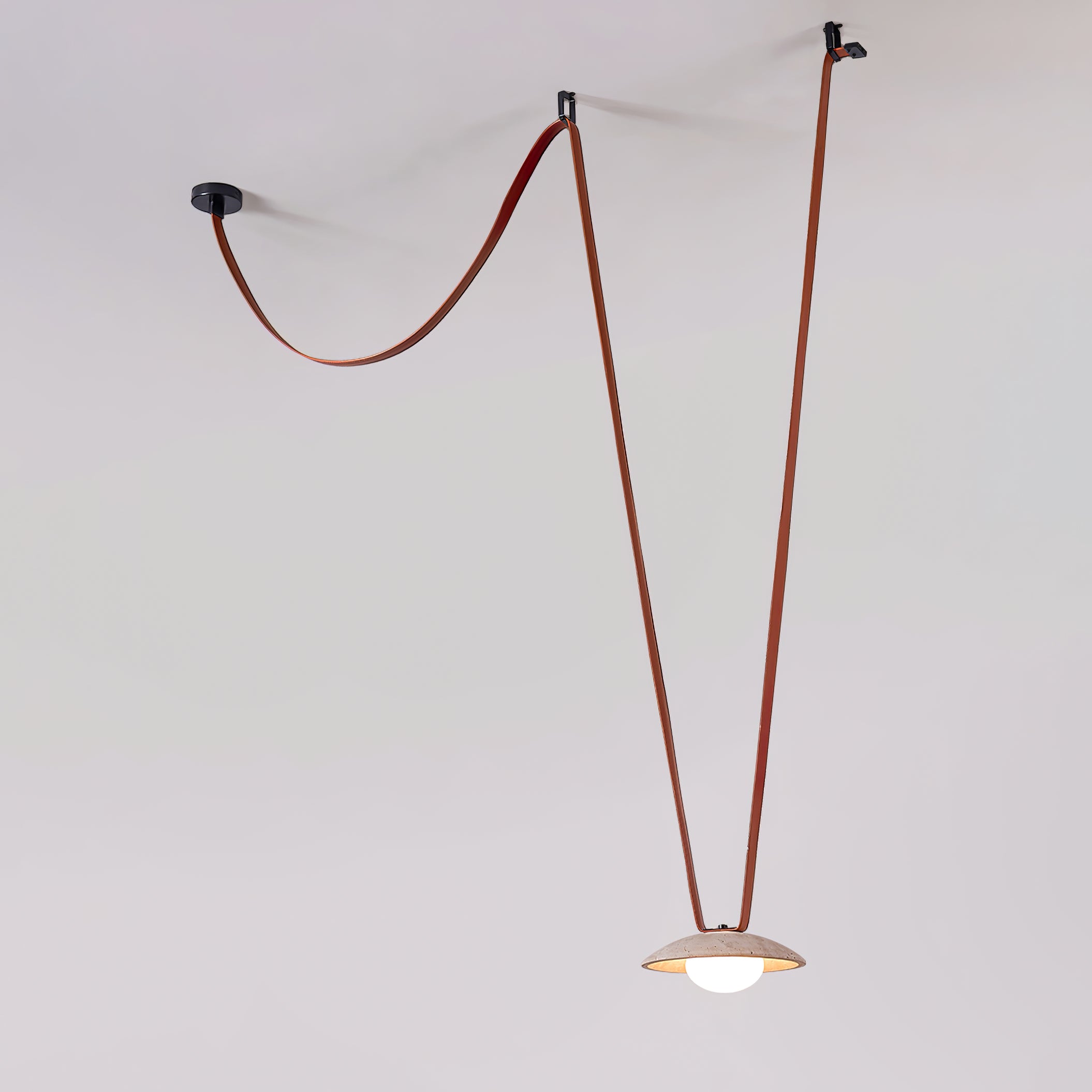 Ulsoryra Organic Travertine Pendant Light Cluster - Blowlighting